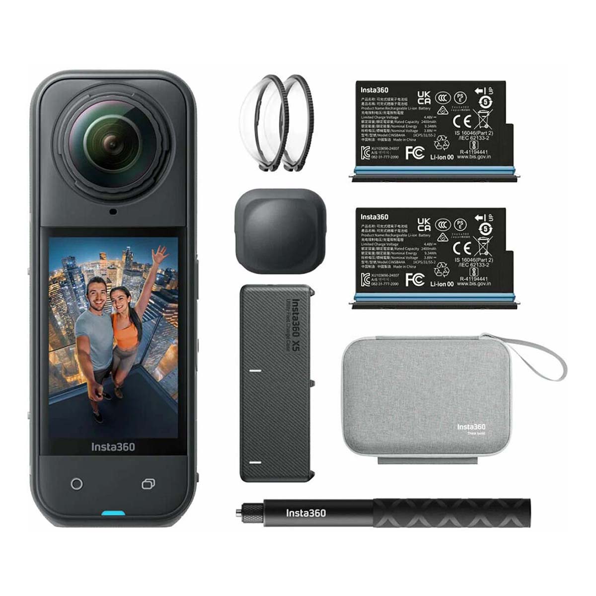 Экшн-камера Insta 360 X5 Essentials Bundle — фото 1
