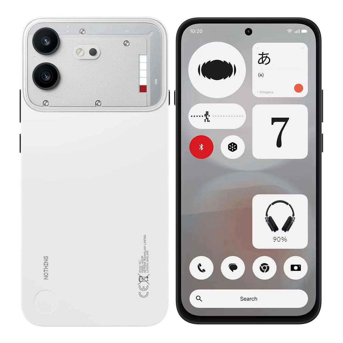 Nothing Phone (4b) 12/256Gb White, белый — фото 1