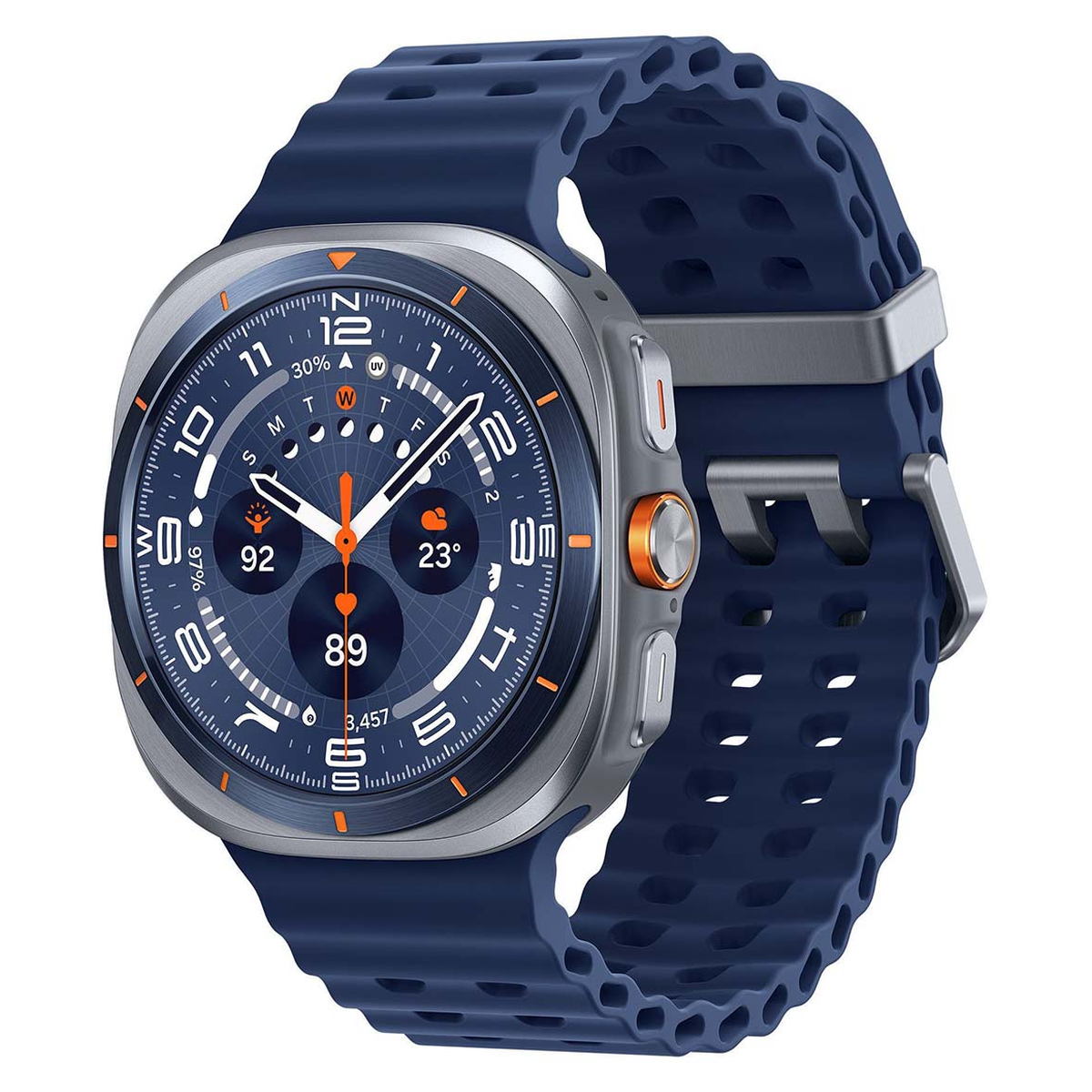 Часы Samsung Galaxy Watch Ultra 47 мм Titanium blue, синий титан (2025) — фото 1