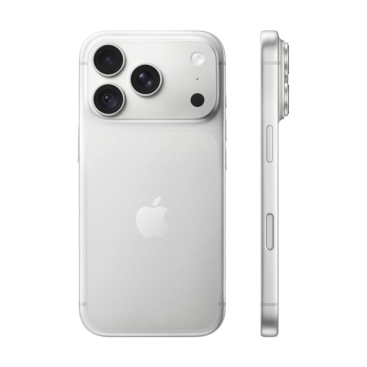Apple iPhone 18 Pro Silver — задняя панель и боковая грань