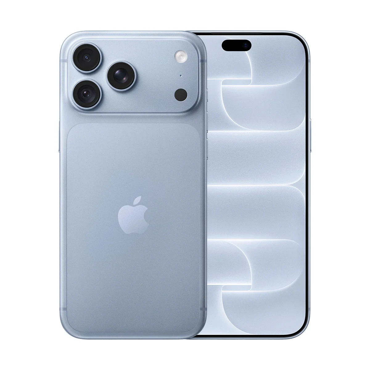 Apple iPhone 18 Pro Max 2 ТБ eSIM Glacier — вид спереди и сзади