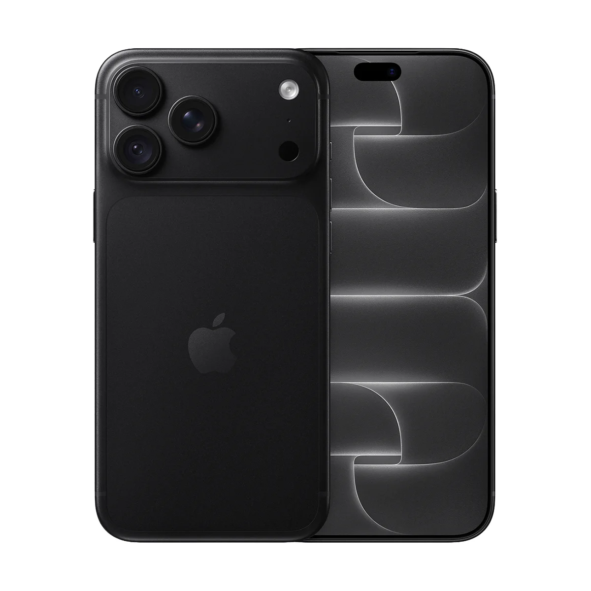 Apple iPhone 18 Pro Max 256 ГБ eSIM Black — вид спереди и сзади