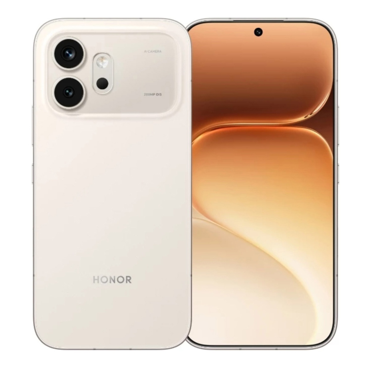 HONOR 600 8/256Gb Golden White, бежевый — фото 1
