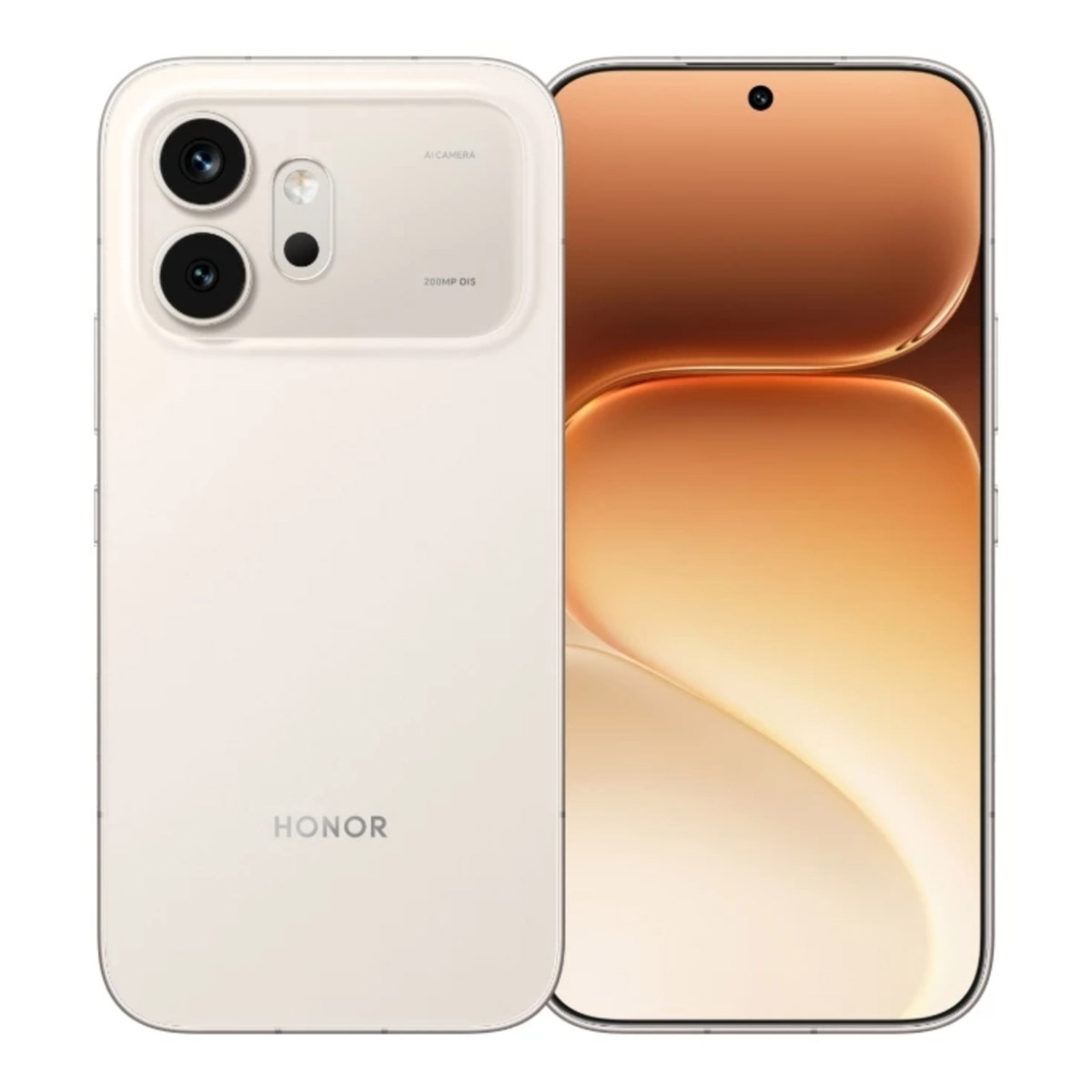 HONOR 600 12/512Gb Golden White, бежевый — фото 1