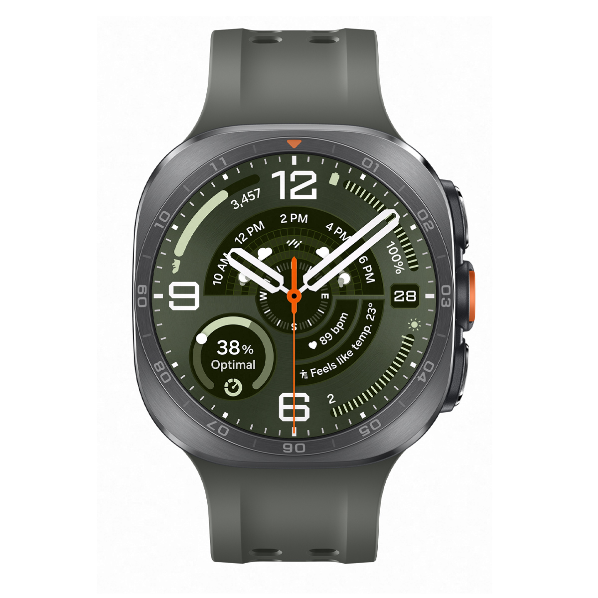 Часы Samsung Galaxy Watch Ultra2 47 мм LTE Silver, серебристый — фото 2