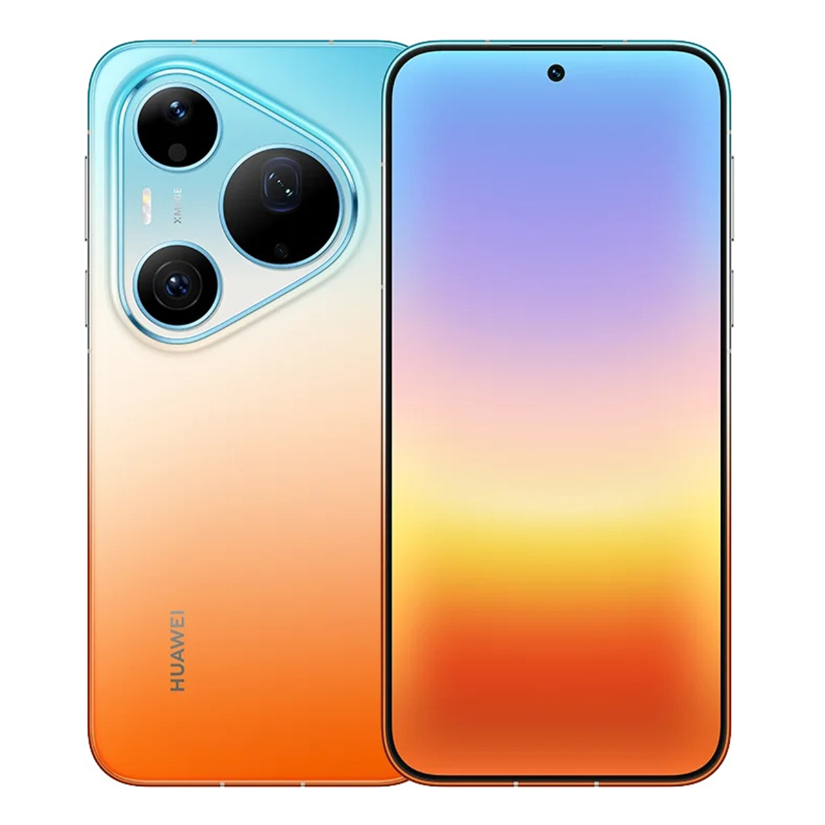 HUAWEI Pura 90s Pro Max 12/512Gb Orange Ocean, оранжево-голубой — фото 1