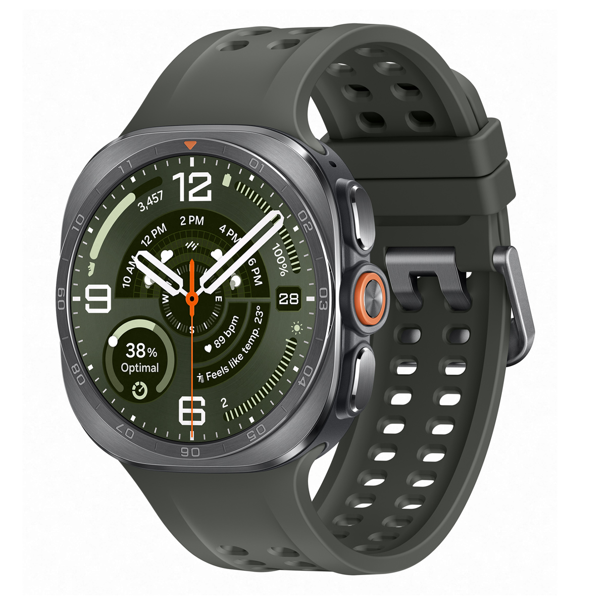 Часы Samsung Galaxy Watch Ultra2 47 мм LTE Silver, серебристый — фото 1