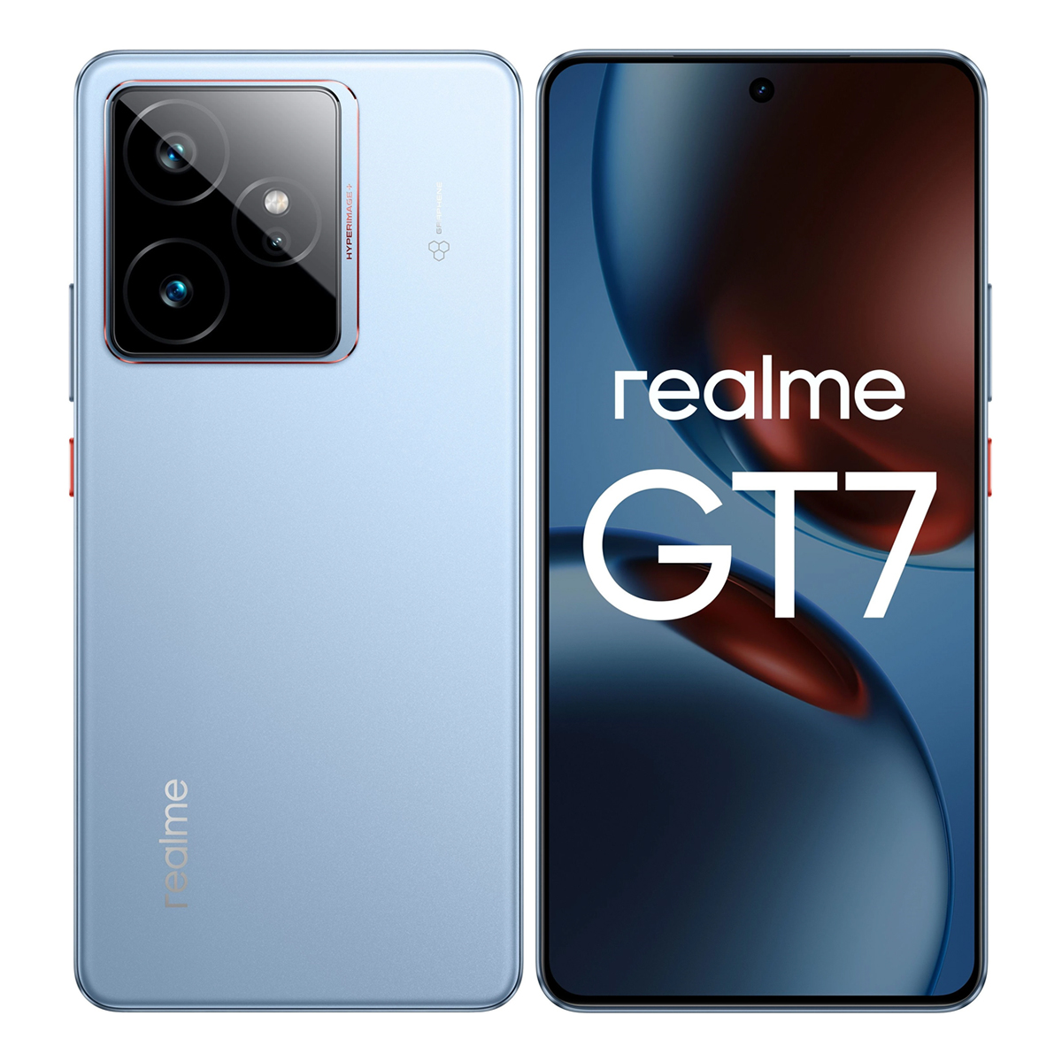 Realme GT 7 12/256Gb IceSense Blue, голубой — фото 1