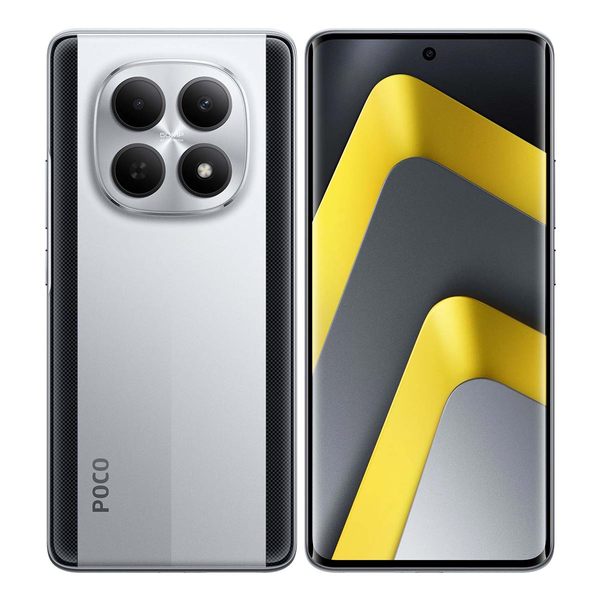 Xiaomi POCO M8 8/256Gb Silver, серебристый — фото 1